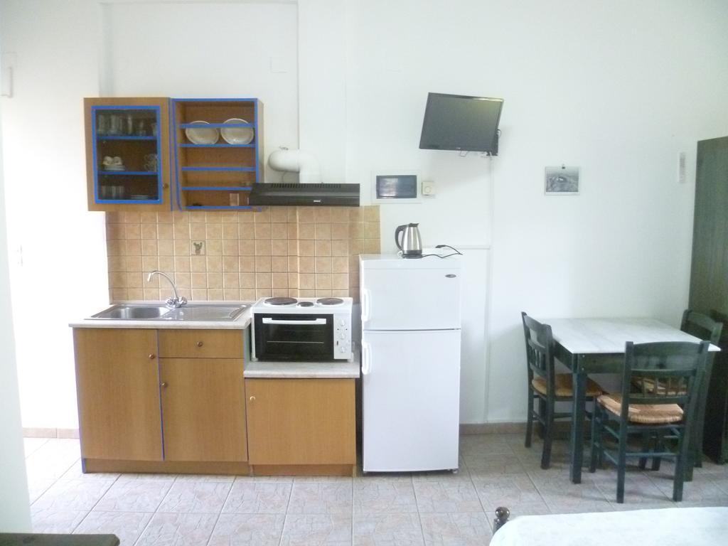 Villa Panorama Moudhros Bagian luar foto