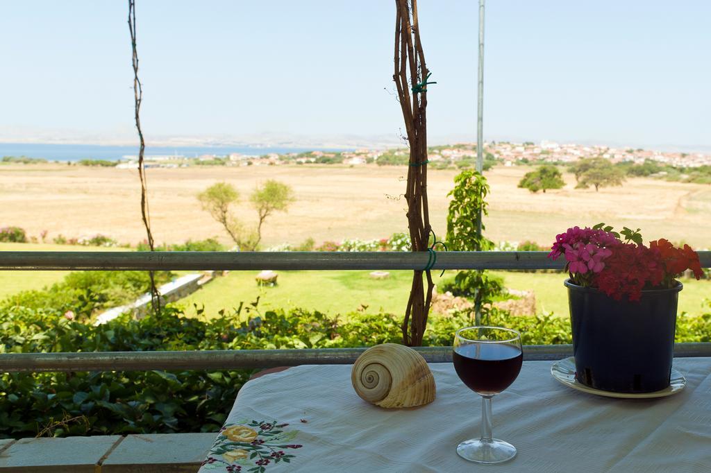 Villa Panorama Moudhros Bagian luar foto