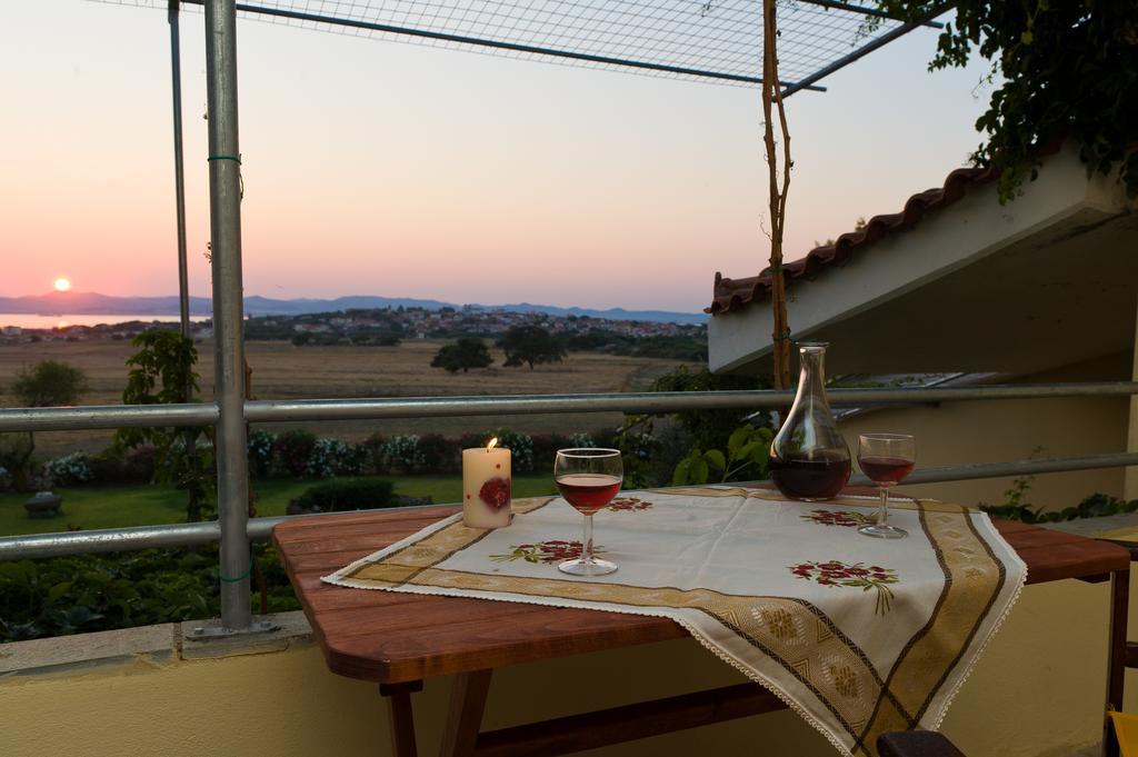Villa Panorama Moudhros Bagian luar foto