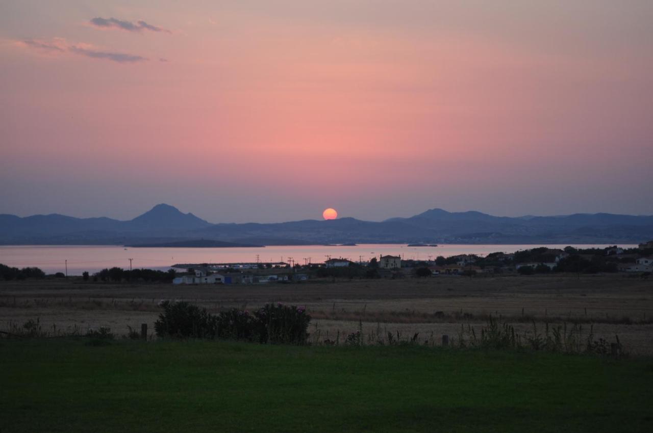Villa Panorama Moudhros Bagian luar foto